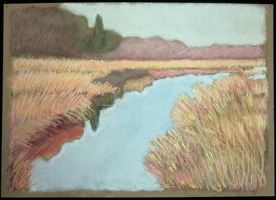 Full Tide, 1990 by Lillian Delevoryas